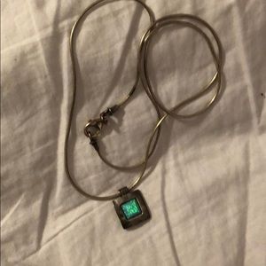 Opal .925 Necklace 18 inch